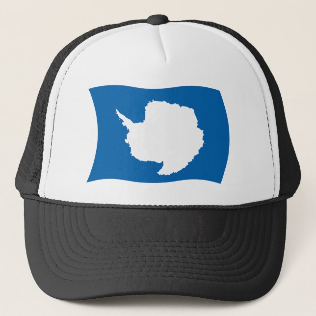 Casquette Chapeau du drapeau de l'Antarctique (Devant)