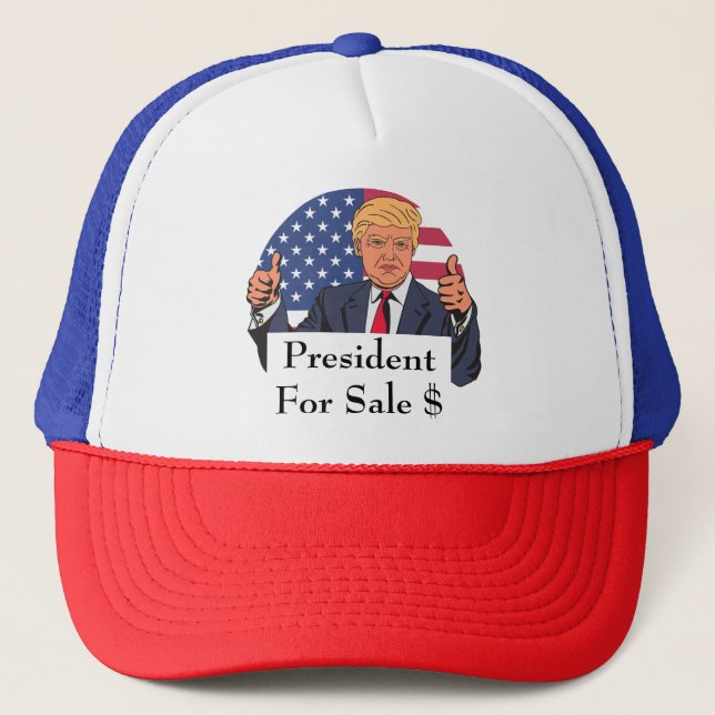 Casquette Chapeau du président de la vente (Devant)