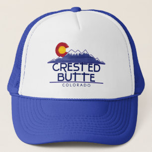 Casquette Chapeau en bois de montagnes Crested Butte Colorad