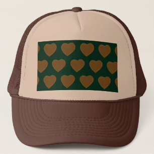 Casquette Chapeau en pain d'épices (vert et Brown)