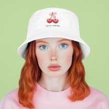 Chapeau Féminin Mignon Rouge & Rose Bow Cherry Hea
