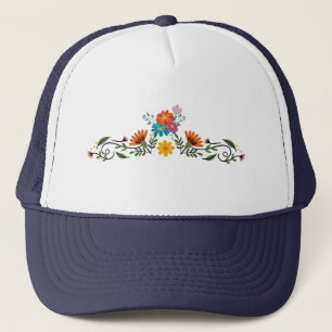 Casquette Chapeau Fleuri