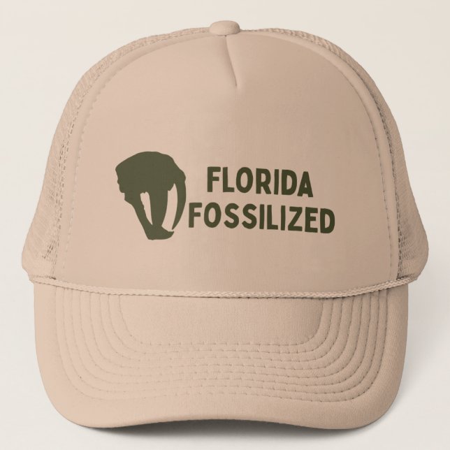 Casquette Chapeau fossilisé de Floride (Devant)