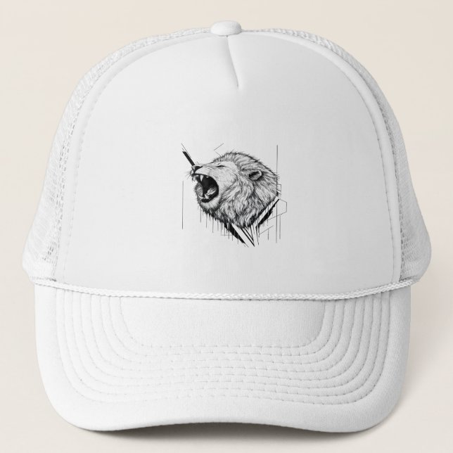 Casquette Chapeau Graphique Élégant (Devant)