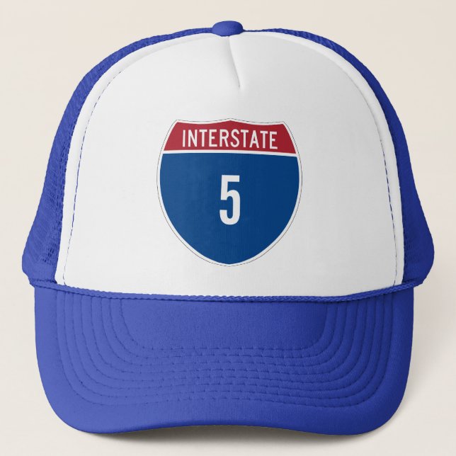 Casquette Chapeau Interstate 5 (Devant)