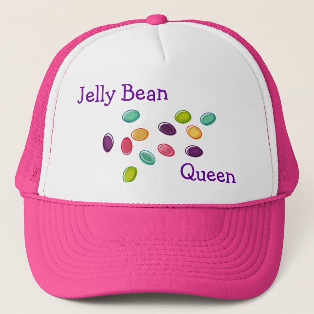 Casquette Chapeau Jelly Bean Queen Trucker (Devant)
