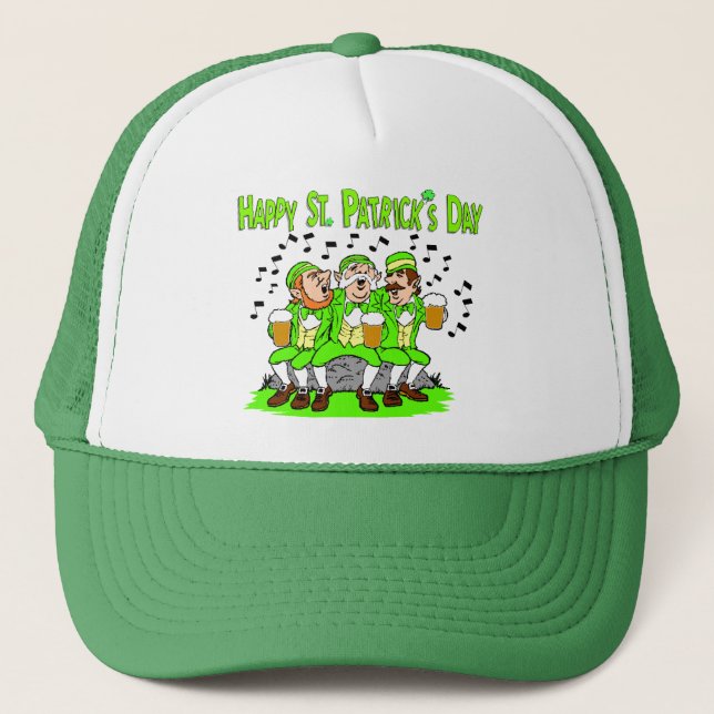 Casquette Chapeau joyeux de la St. Patty (Devant)