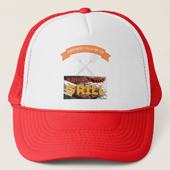 Casquette Chapeau King Of The Grill Trucker (Devant)