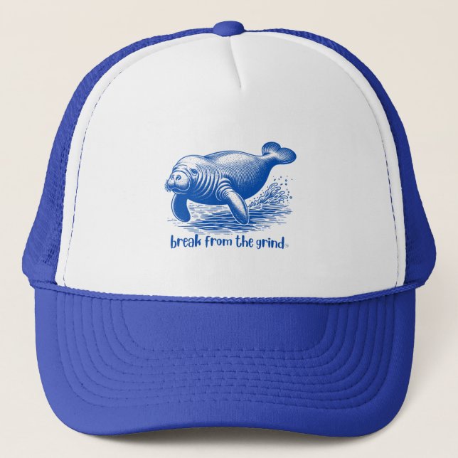 Casquette Chapeau Lamantin (Devant)