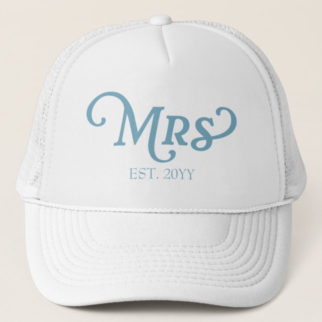 Casquette Chapeau MRS Hat Année Personnalisé Chapeau de Mari (Devant)
