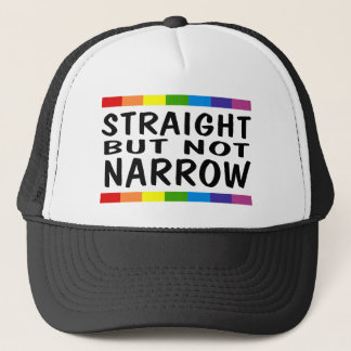 Casquette Chapeau Noir Droit Mais Pas Étroit