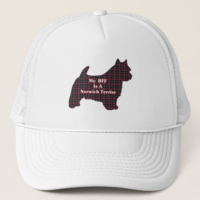 Casquette Chapeau Norwich Terrier BFF (Devant)