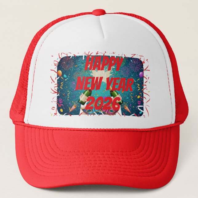 Casquette Chapeau nouvelle année  (Devant)