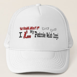 Casquette Chapeau Pembroke Welsh Corgi (j'aime)