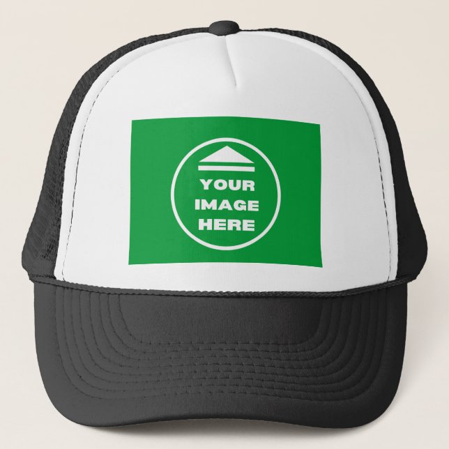 Casquette Chapeau - Personnalisé - Ajouter une image / Texte (Devant)