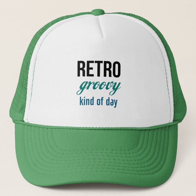 Casquette Chapeau Rétro Groovy (Devant)