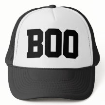 Chapeau simple "Boo" Halloween