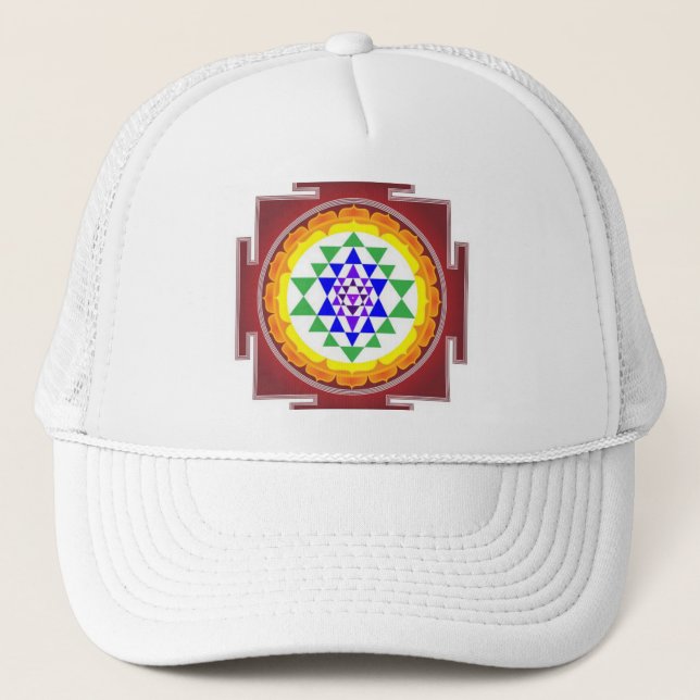 Casquette Chapeau Sri Yantra ! (Devant)