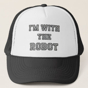 Casquette Chapeau Texte Robot