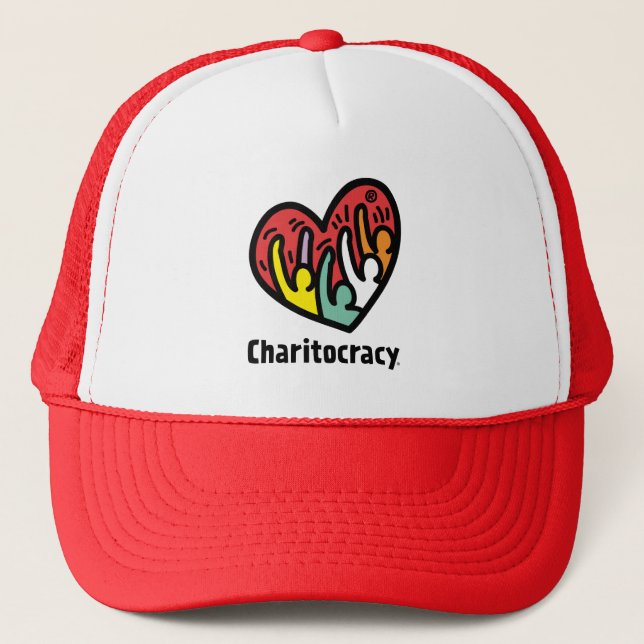 Casquette Chapeau Trucker Charitocracy (Devant)