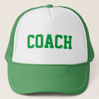 Casquette Chapeau Trucker COACH {Green}