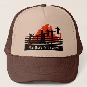 Casquette Chapeau Trucker de Martha's Vineyard Bridge Jump T