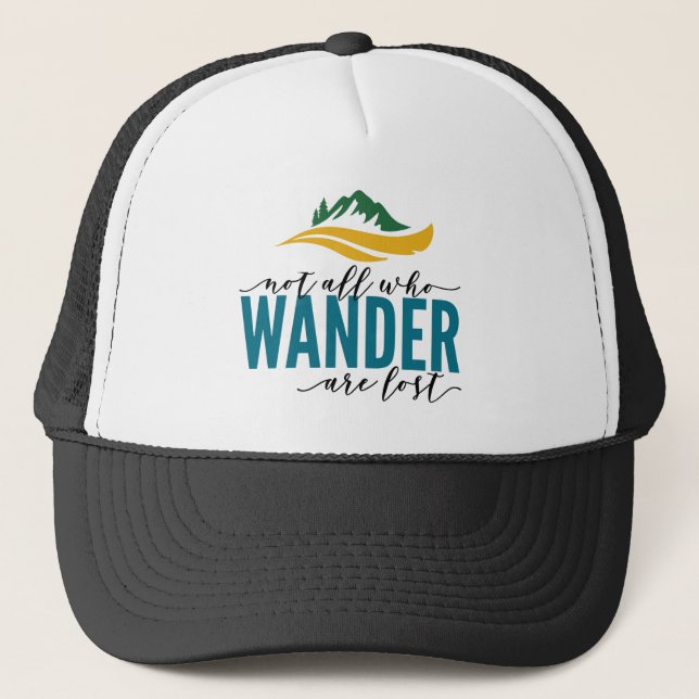 Casquette Chapeau Trucker En Plein Air (Devant)