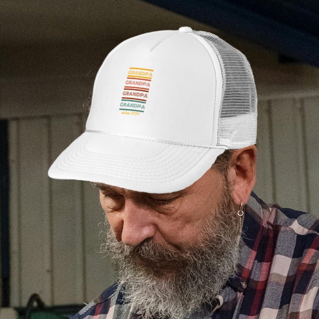 Casquette Chapeau Trucker Retro Grand-pa (Créateur téléchargé)