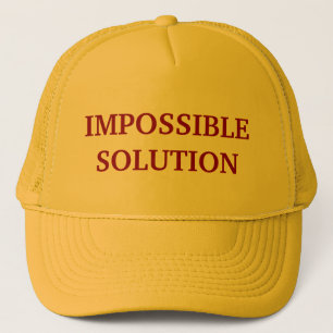 Casquette Chapeau Trucker Solution Impossible