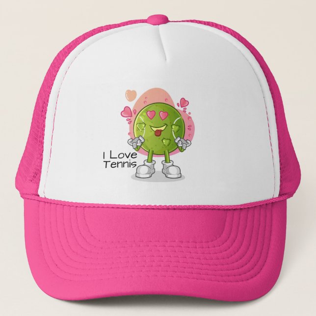 Casquette Chapeau Trucker Tennis (Devant)