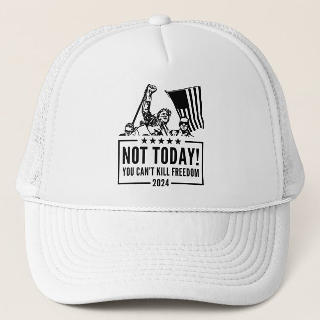 Casquette Chapeau Trump 2024 pour la démocratie (Devant)