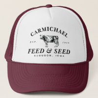 Chapeau Vintage Farmhouse Style Feed Trucker