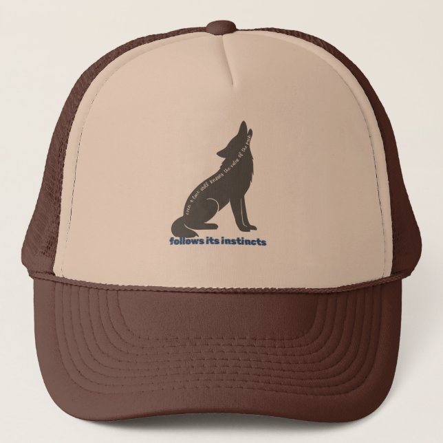 Casquette Chapeau WOLVES (Devant)