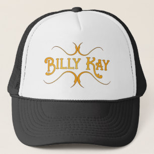 Casquette Chapeaux de camionnette Billy Kay Yellow Logo