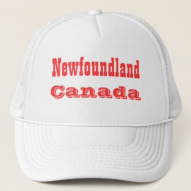 Casquette Chapeaux de camionnette de Terre-Neuve-et-Labrador (Devant)