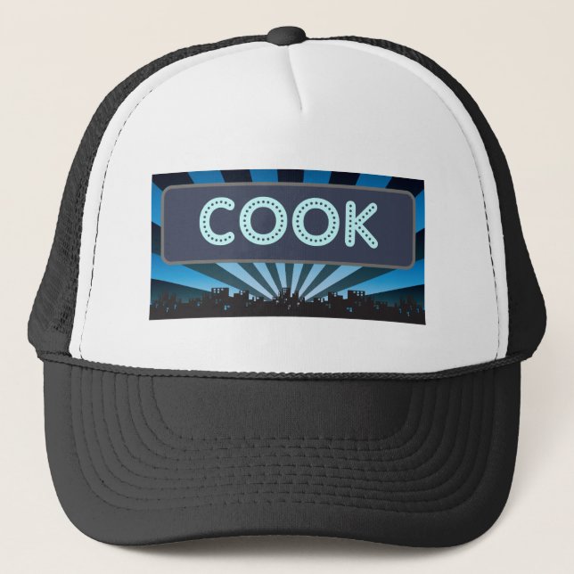Casquette Chapiteau de cuisinier (Devant)