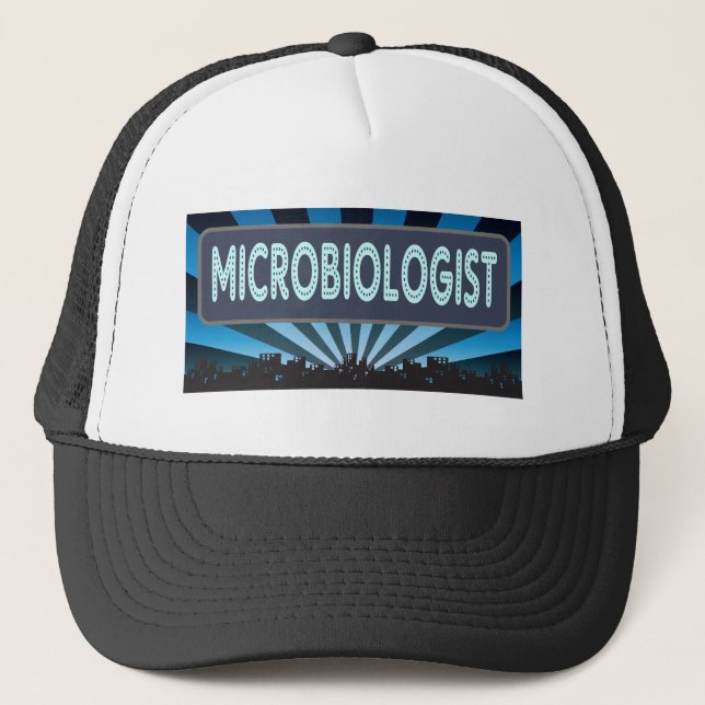 Casquette Chapiteau de microbiologiste (Devant)