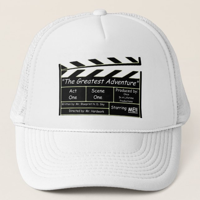 Casquette Chaque Grande Aventure A Besoin D'Une Étoile ! (Devant)