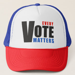 Casquette Chaque vote compte - votre vote est votre pouvoir