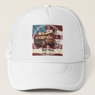Casquette Char de paix USA