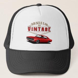 Casquette Chargeur Vintage de voiture de muscle