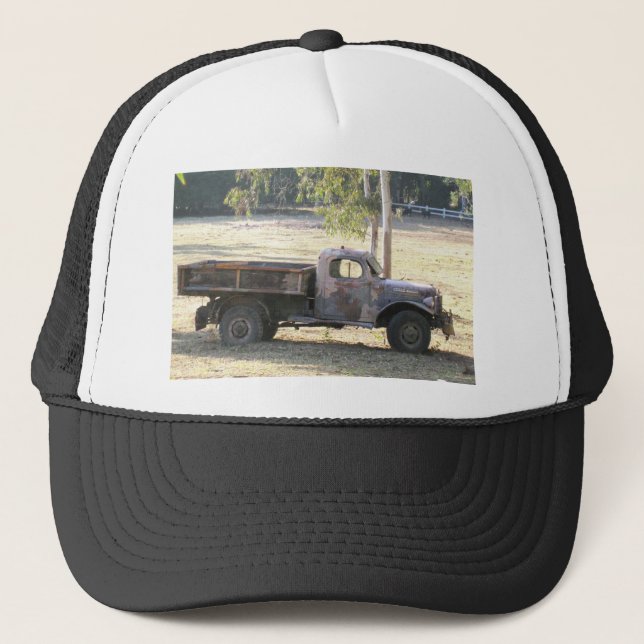 Casquette Chariot retiré de puissance, vieux camion pick-up (Devant)