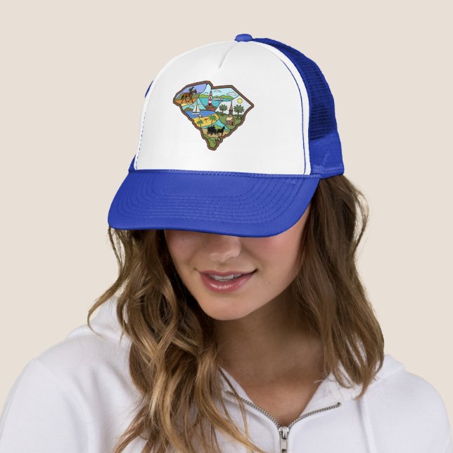 Casquette Charleston Columbia South Carolina Myrtle Beach (En situation)