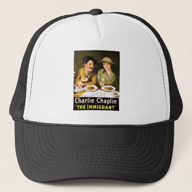 Casquette Charlie Chaplin/Le Chapeau Du Camionneur Immigrant (Devant)