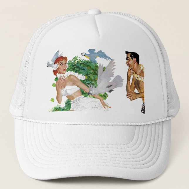 Casquette Charme des îles (Devant)
