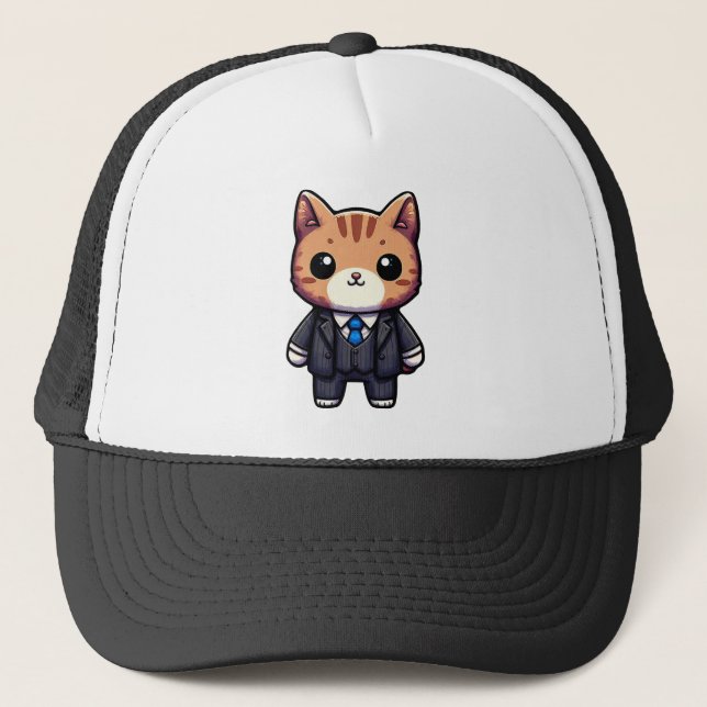 Casquette Charming Chat Boss (Devant)