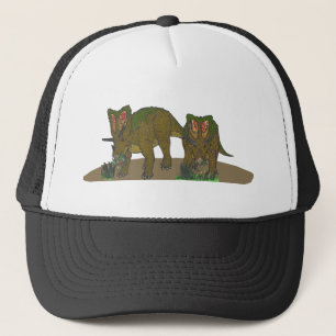 Casquette Chasmosaurus passant en revue
