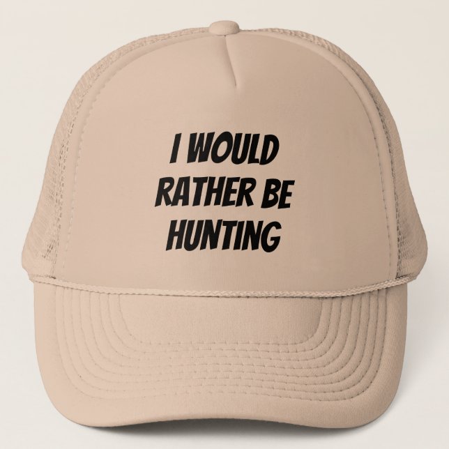 Casquette Chasse (Devant)