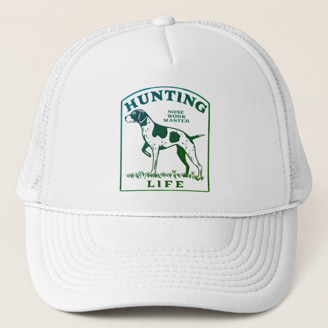 Casquette Chasse au chien (Devant)