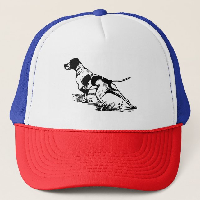 Casquette Chasse au chien (Devant)